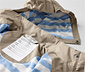Kinder-Regenjacke, braun