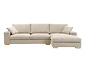 2,5-Sitzer-Sofa »Lea« mit Longchair rechts, beige