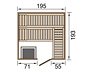 weka Design-Sauna, Oulainen BioS