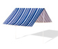 Westmann Strand-Sonnensegel, navyblau