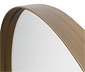 Woood Spiegel »Doutzen«, goldfarben, rund 80 cm