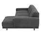 Ecksofa »Penelope«, dunkelgrau, rechts