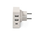4-in-1-USB-Steckdosen-Adapter