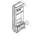 Garderobe mit Sitzbank