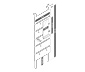 Garderobe mit Panelen