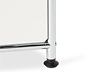 Highboard Metall »CN3« mit 4 Klappenfächern, weiß