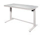 MEDION® höhenverstellbarer Schreibtisch, weiß, 120 x 60 cm