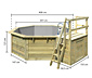 Karibu Gartenpool-Set »Modell 1« inkl. Terrasse, ca. 480 x 400 cm