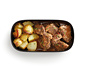 Lunch-Box-Set mit Besteck