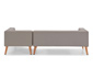 Premium-Lounge-Set mit Sitzhocker und Tablett