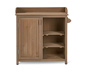 Gartenschrank mit Handtuchhalter