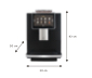 Kaffeevollautomat »Tchibo Office«, black