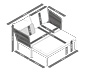 Outdoor-Sofa »Liska« mit Relax-Komfort-Kissen