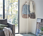 YAMAZAKI lehnende Eck-Garderobe »TOWER«
