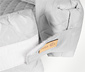 Roba 3-in1-Babylounge, grau