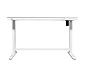 MEDION® höhenverstellbarer Schreibtisch, weiß, 120 x 60 cm