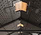 Kunststoff-Gerätehaus »Galaxis«, ca. 457 x 243 cm