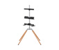 ONE FOR ALL Universal-TV-Ständer »Quadpod WM7476«, Oak und Silver-Grey 32"-70"