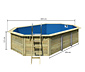 Karibu Gartenpool-Set »Modell 4«, ca. 610 x 400 cm