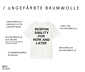 NAH/STUDIO T-Shirt mit Print | Bio-Baumwolle