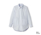 NAH/STUDIO Longbluse | Bio-Baumwolle, blau