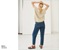 NAH/STUDIO Mom-Jeans | recycelte Baumwolle, Dark Blue