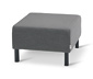 Lounge-Sofa mit Sunbrella®-Stoff, mittelgrau
