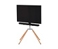 ONE FOR ALL Universal-TV-Ständer »Quadpod WM7476«, Oak und Silver-Grey 32"-70"