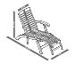Deckchair »Lenja« mit Polsterauflage