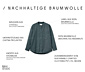 NAH/STUDIO Hemdbluse | nachhaltige Baumwolle, stone blue