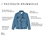 NAH/STUDIO Jeansjacke | recycelte Baumwolle