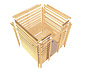 Karibu Sauna »Ciera«, Finnisch