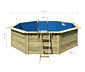 Karibu Gartenpool-Set »Modell 1«, blau, ca. 400 x 400 cm