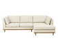 Ecksofa »Larsen«, beige, rechts