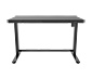 MEDION® höhenverstellbarer Schreibtisch, schwarz, 120 x 60 cm