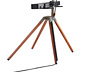 ONE FOR ALL Universal-TV-Ständer »Quadpod WM7475«, Walnut und Gun-Metal 32"-70"