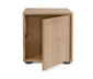 Regalmodul »Flemming«, ca. 37,5 x 37,5 cm, mit Tür, Eichendekor