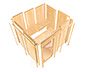 Karibu-Sauna »Taylor« mit Fronteinstieg, inkl. 9-kW-Bio-Kombiofen, ca. 196 x 196 cm