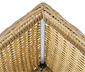 Pflanzgefäß aus Polyrattan, Breite ca. 102 cm, naturfarben