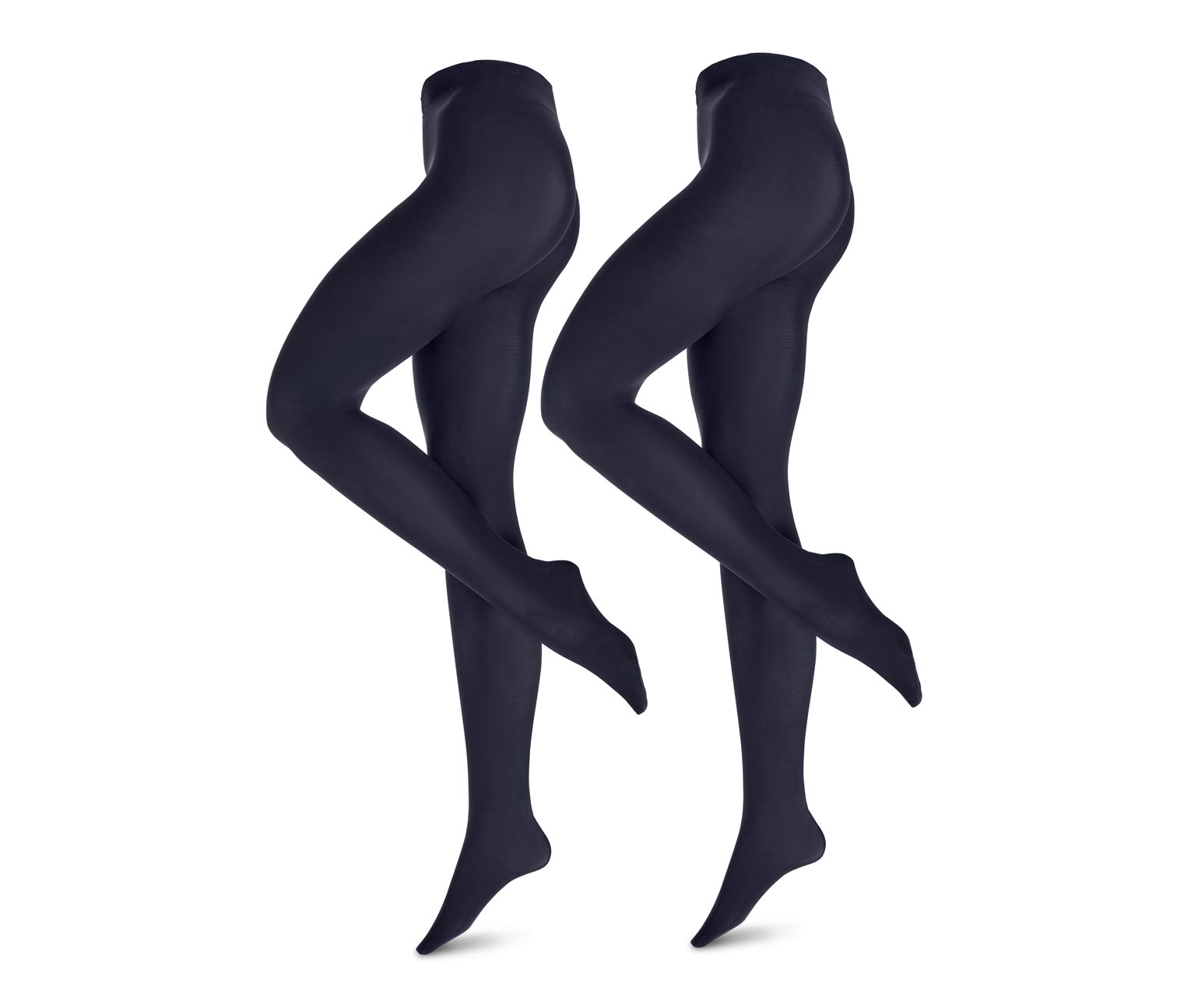 Thumbnail - Tchibo - 2 Paar Feinstrumpfhosen - Damen - Gr. M - dunkelblau