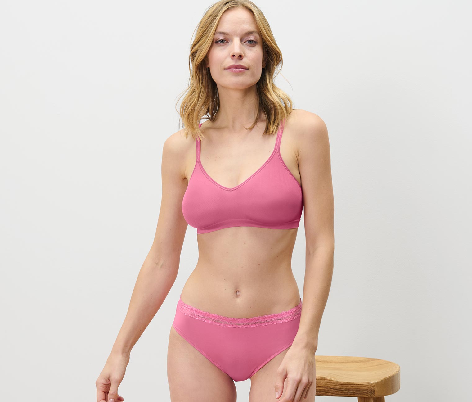 Tchibo - 2 Slips - Damen - Gr. XL - rosé