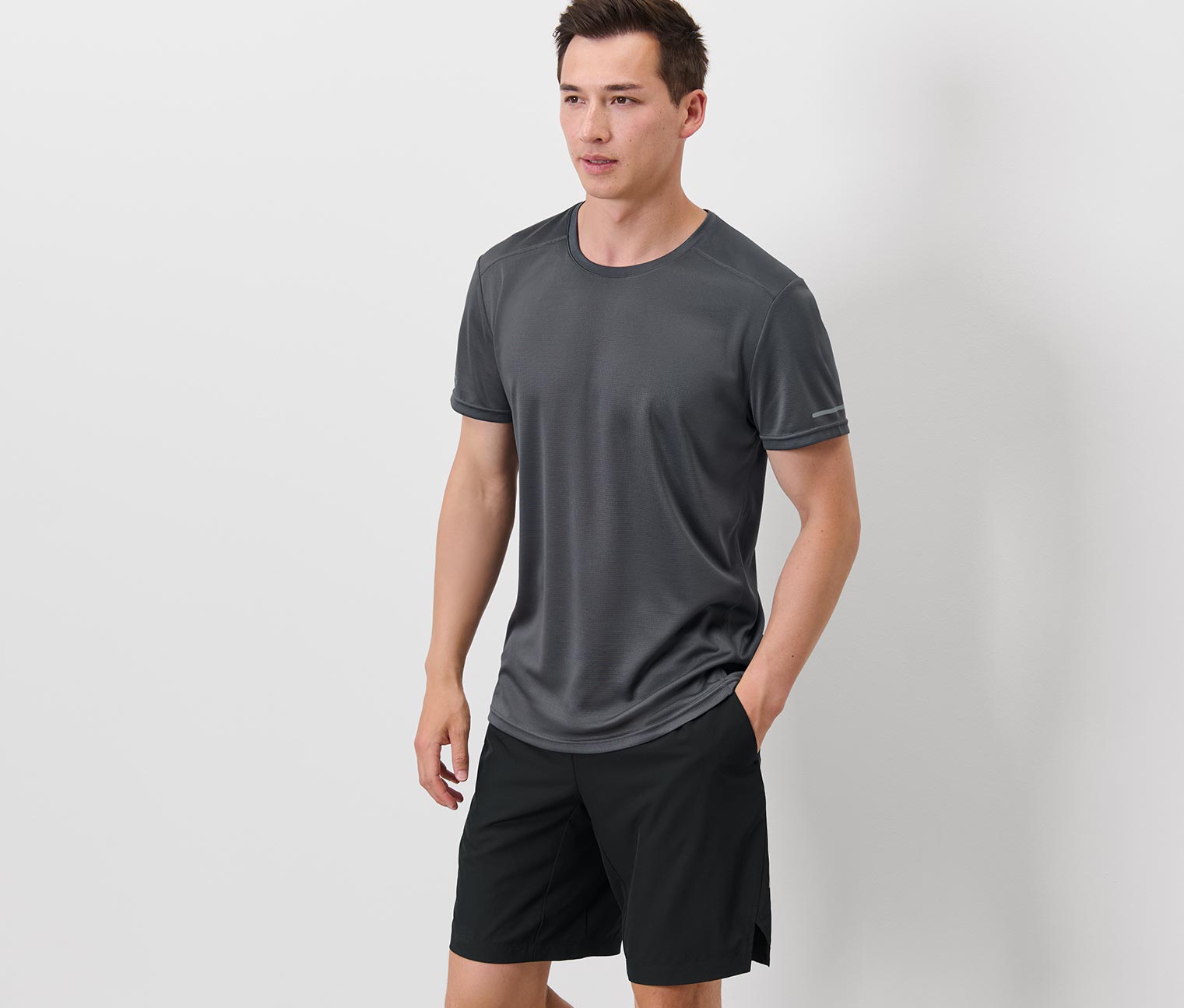 Tchibo - Funktionsshirt - Herren - Gr. L - grau