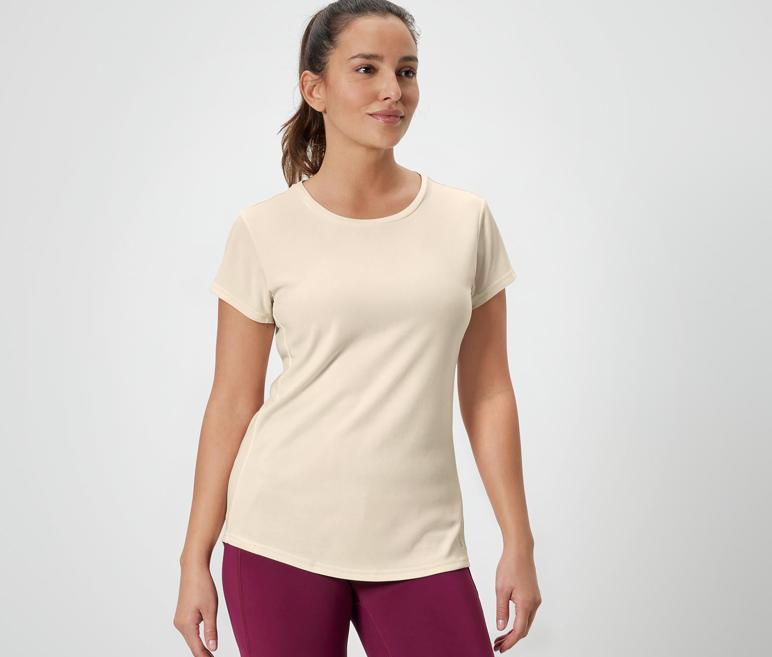 Tchibo - Sportshirt - Damen - Gr. M - beige