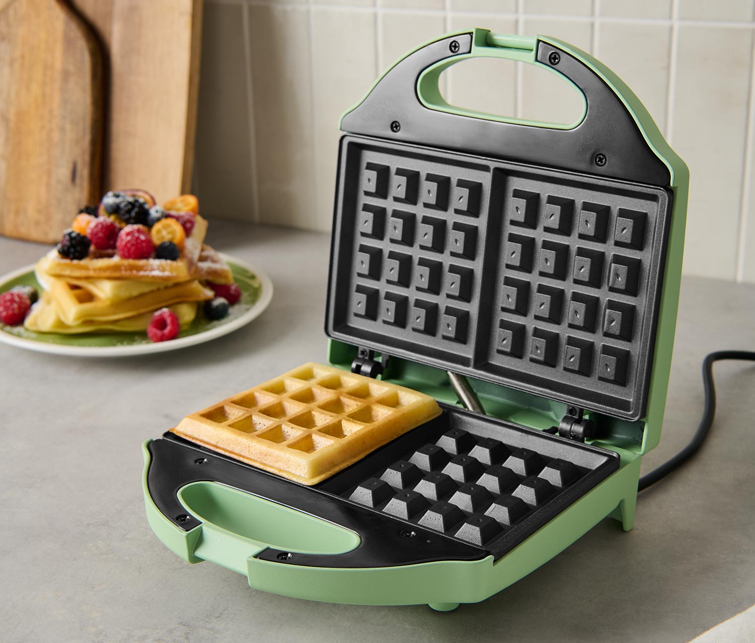 Tchibo - Waffeleisen - schwarz