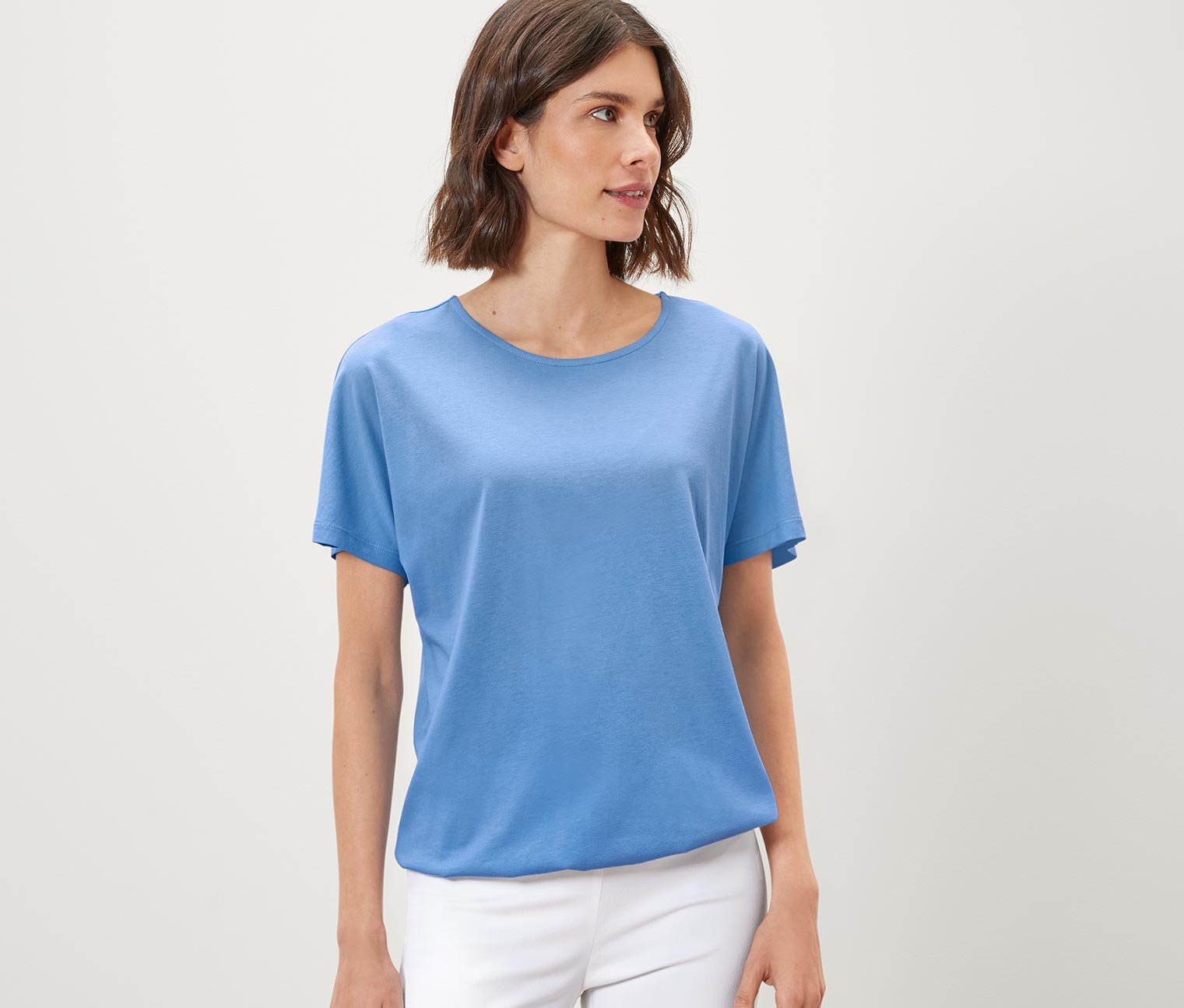 Tchibo - Blusenshirt - Damen - Gr. XL - hellblau