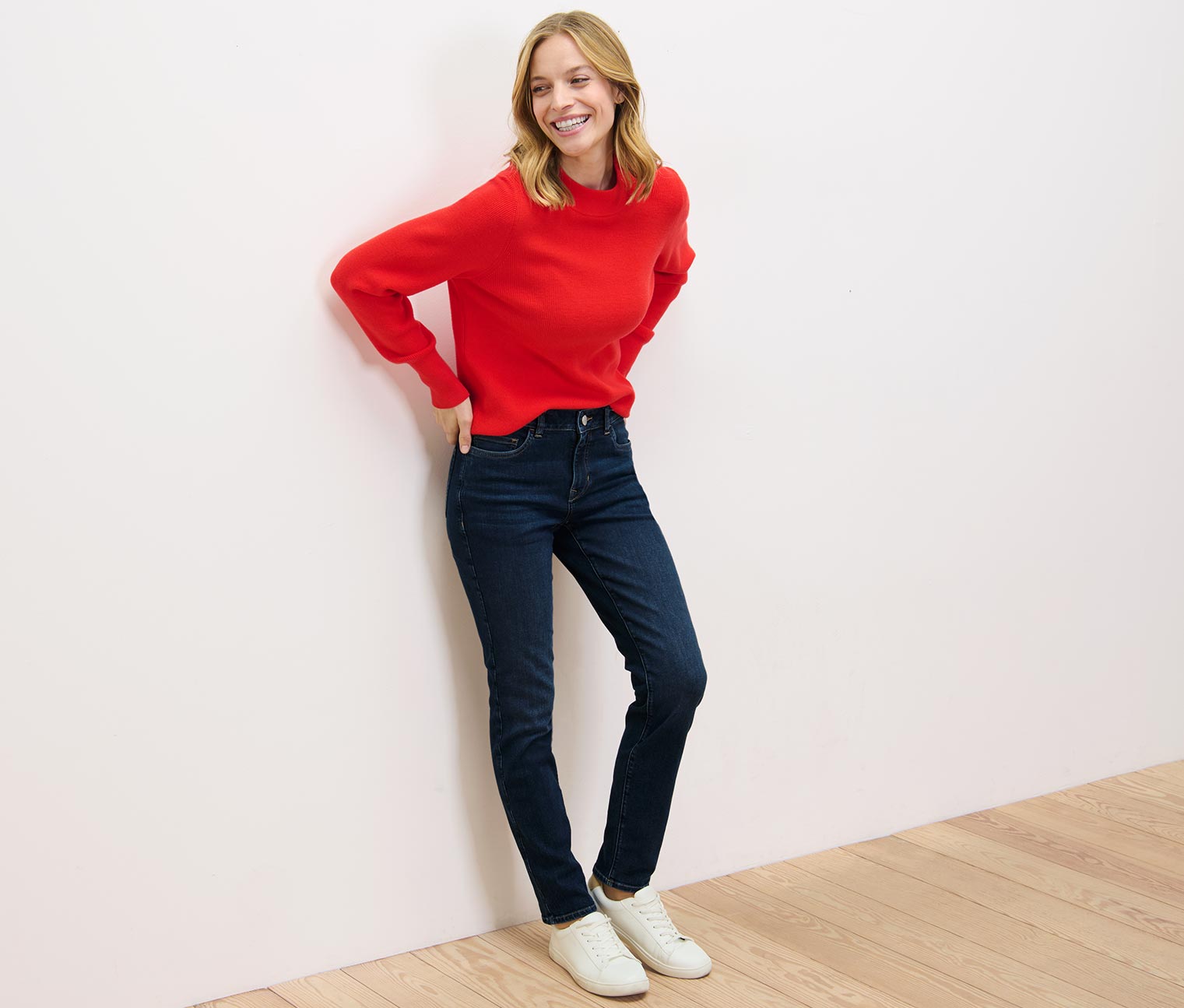 Tchibo - Slim Jeans – Fit »Emma« - Damen - Gr. 46 - dunkelblau