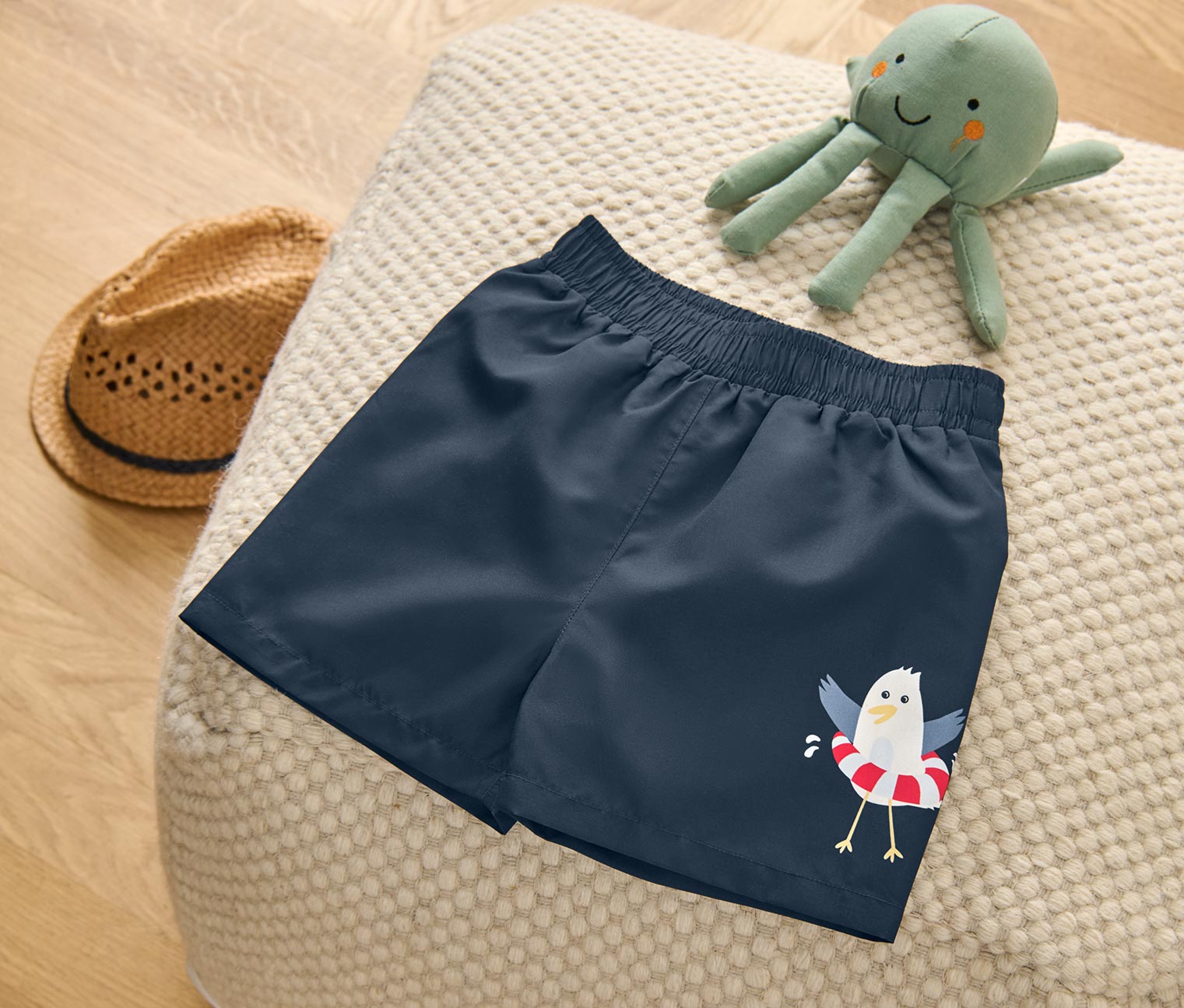 Tchibo - Kinder-Boardshorts - Jungen - Gr. 86/92 - dunkelblau