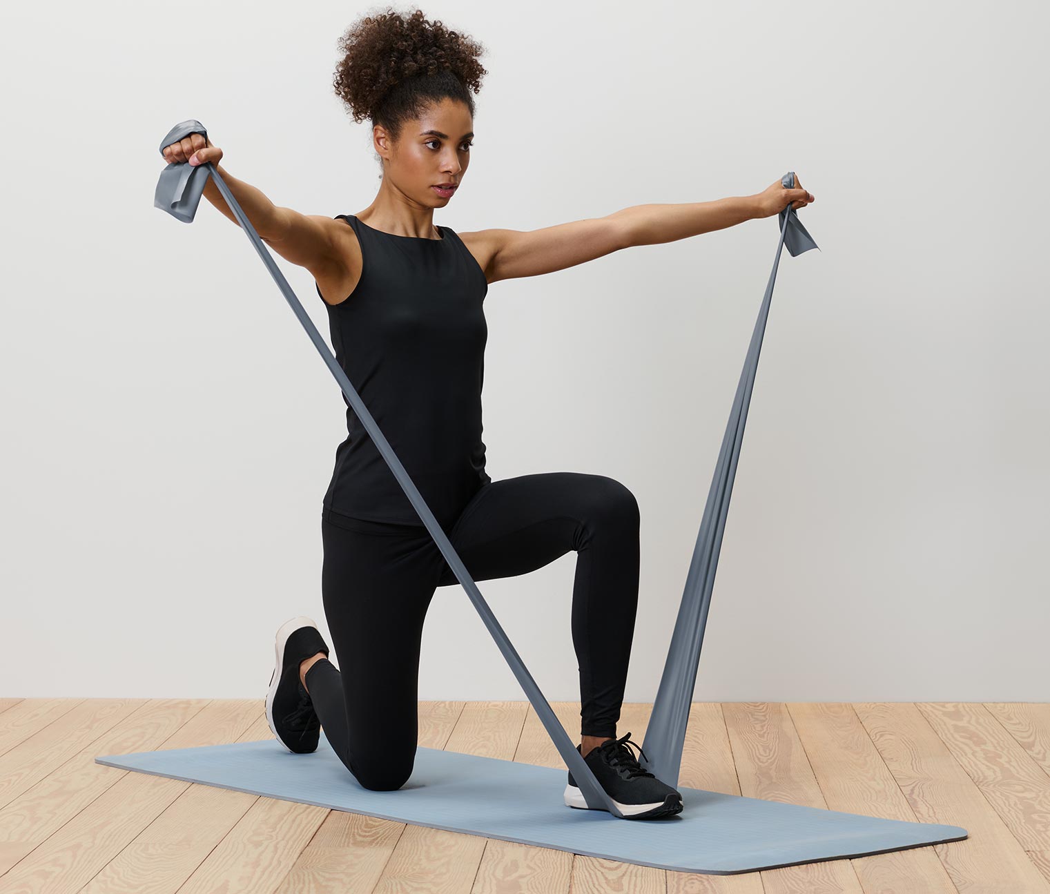Tchibo - 2 Fitnessbänder - blau