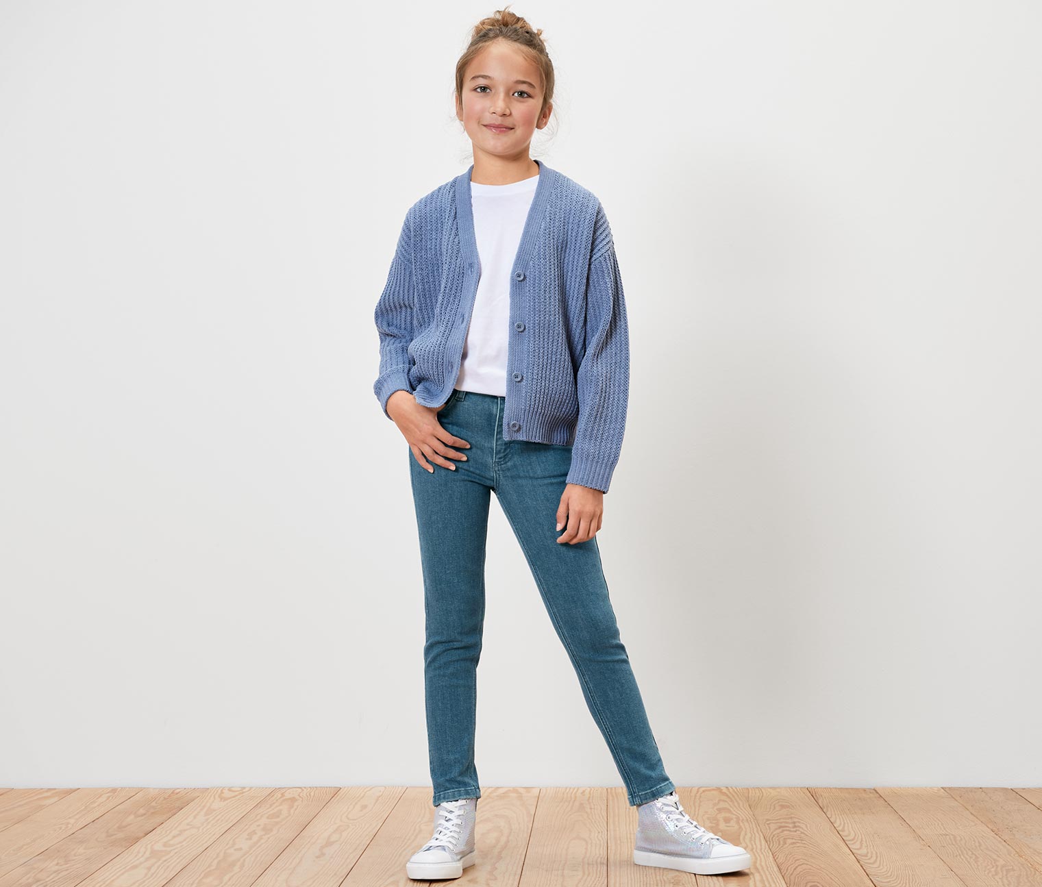 Tchibo - Kinder-Jeans ‒ Fit »Lotta« - Herren - Gr. 164 - dunkelblau
