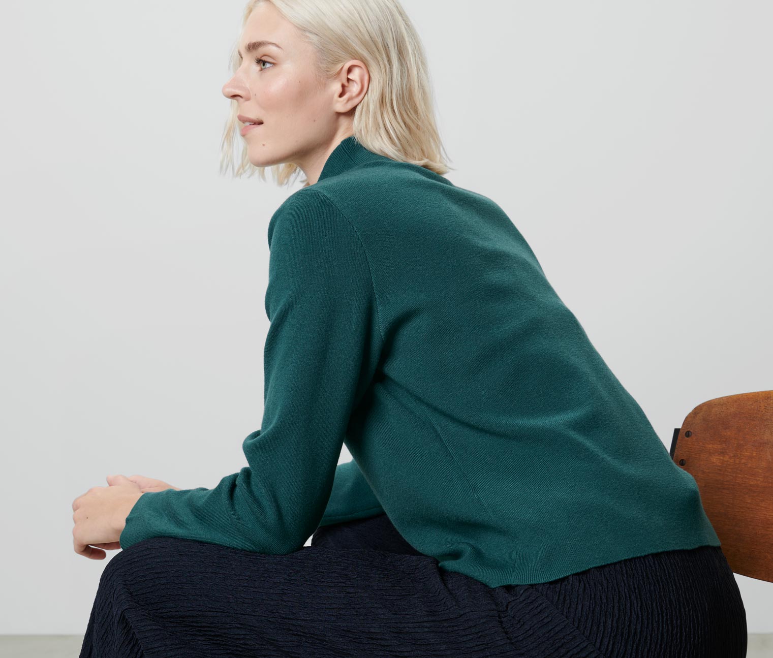 Tchibo - Strickpullover - Damen - Gr. L - petrol